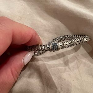 JOHN HARDY blue sapphire chain bracelet